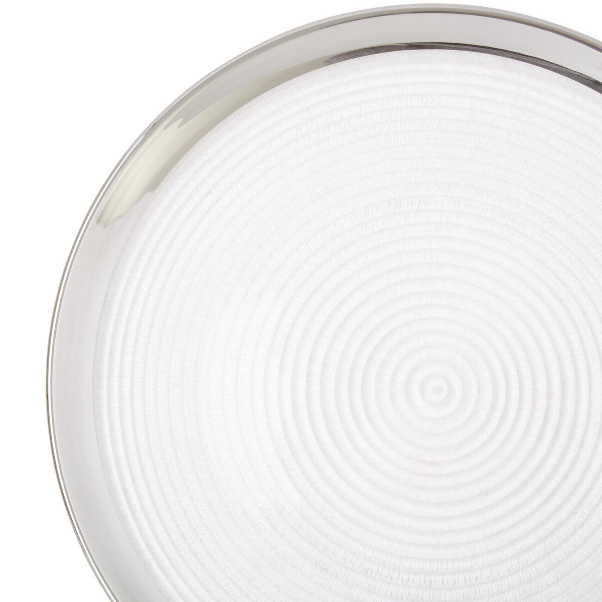 Ida Set of Four 32cm Dia Embossed Coupe Charger Plates - Image 7
