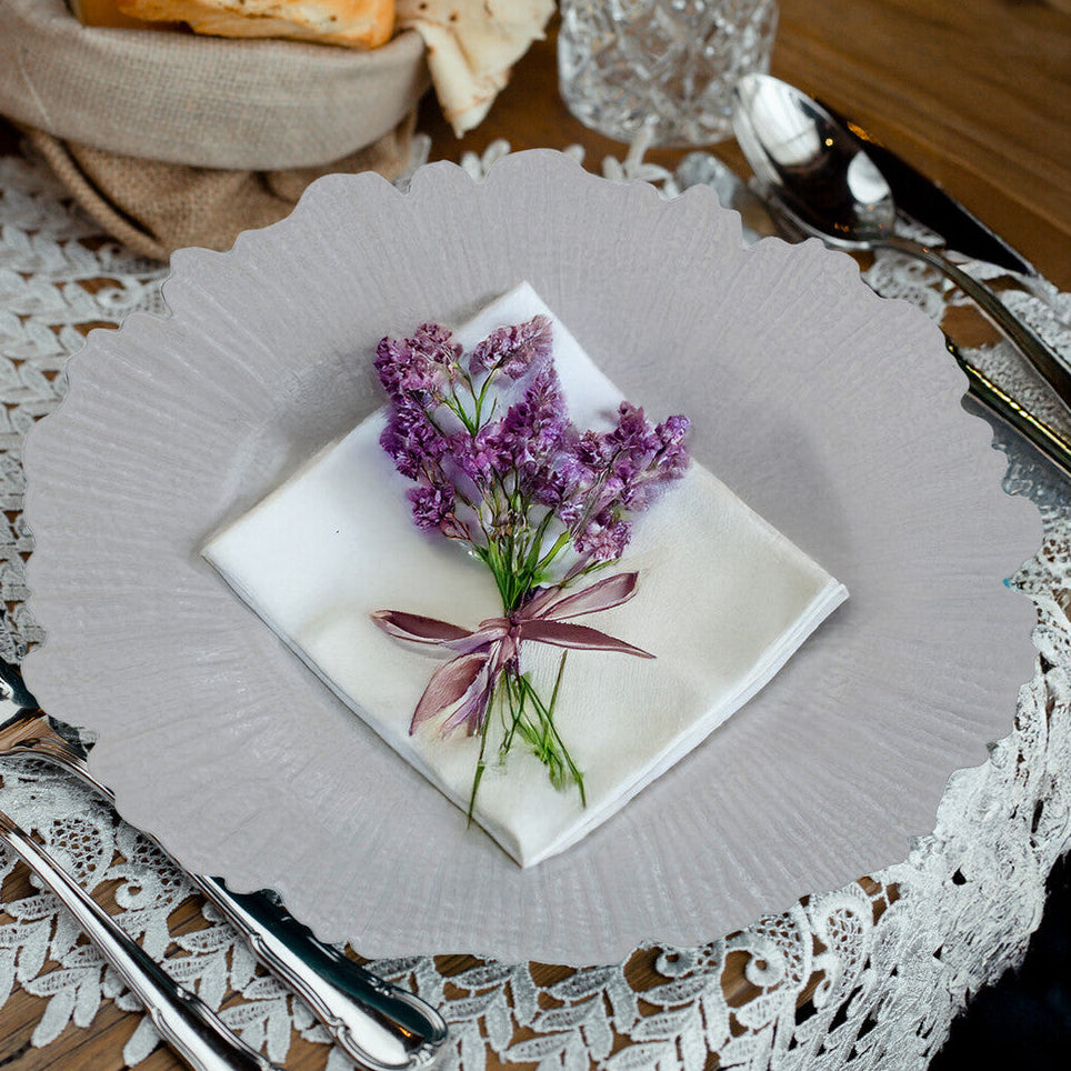 Dia White Reef Charger Plate 33cm - image 2