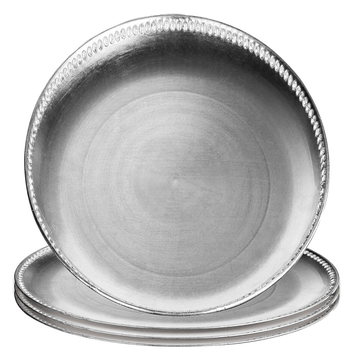 Radiance Silver Decorative Charger Plate - image 3