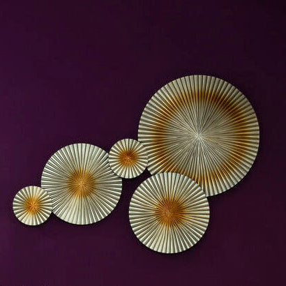 Nason Abstract Discs Wall Sculpture - image 1