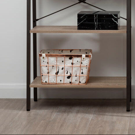Harga Rose Gold Iron Wireframe Basket - image 2
