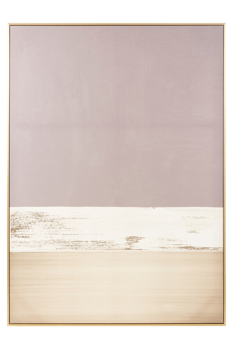 Astratto Canvas Gold and Grey Foil Wall Art - Image 1