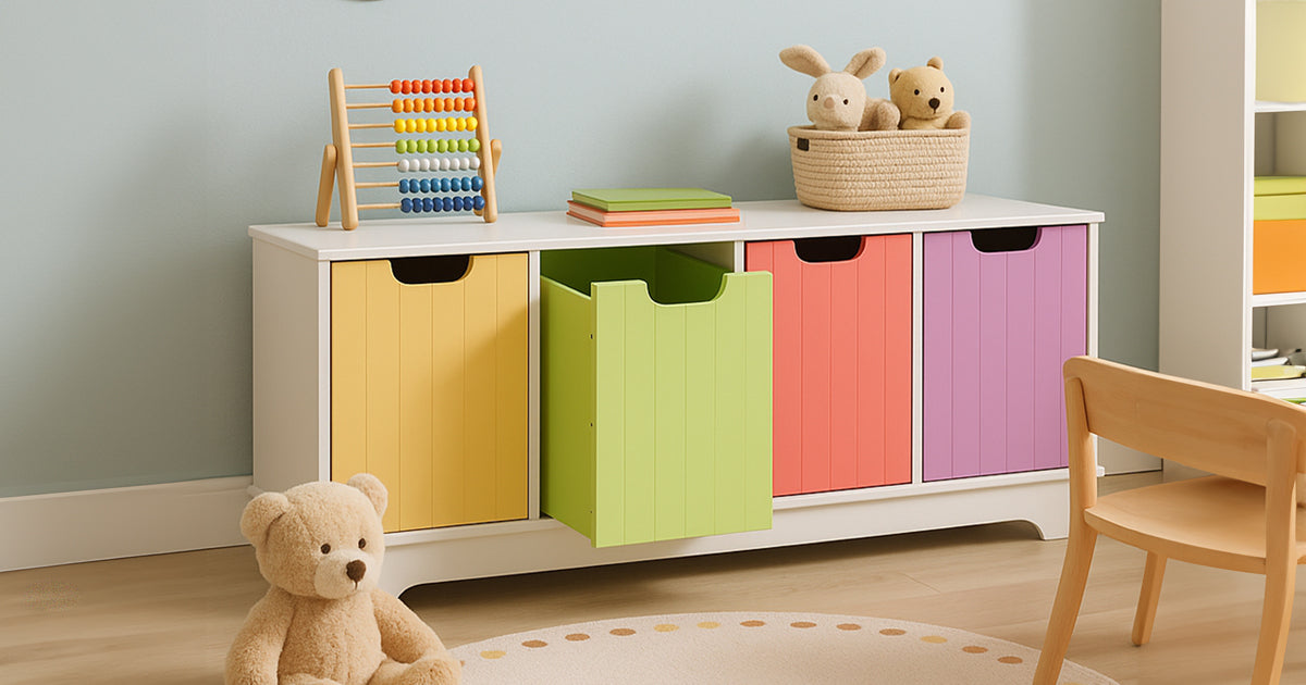 Toy Storage Ideas for Small Children’s Bedrooms
