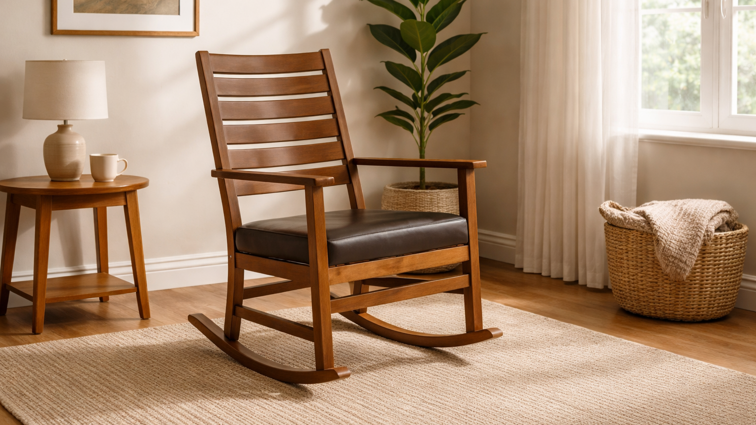 Wooden and Garden Modern Rocking Chairs