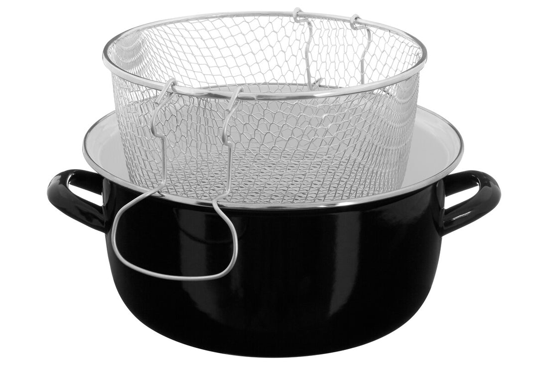 Telo Black Deep Fryer