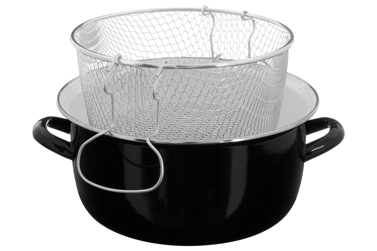 Telo Black Deep Fryer