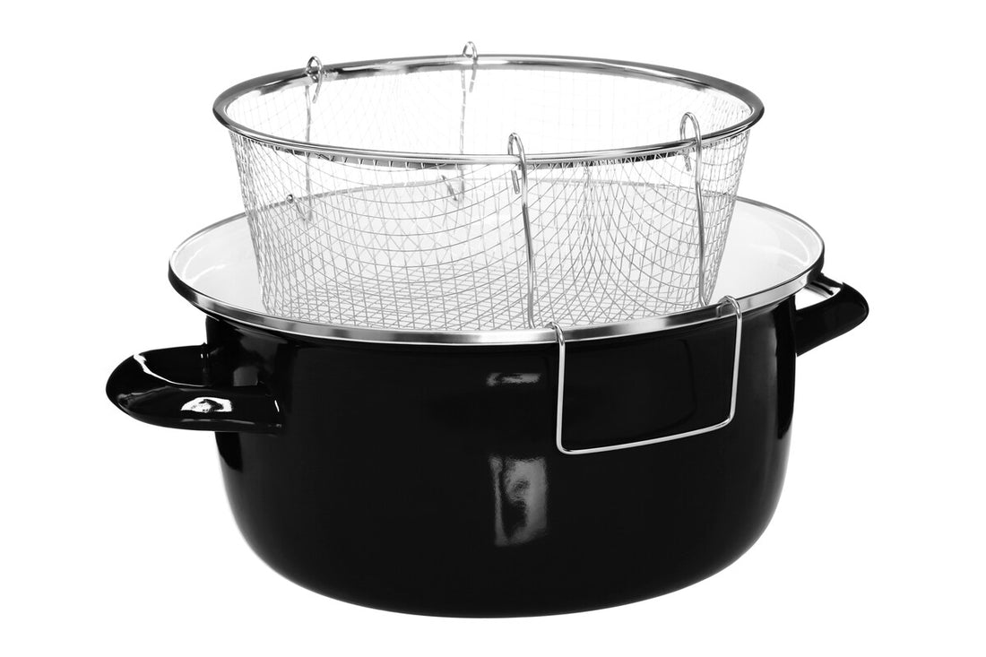 Telo Black Deep Fryer