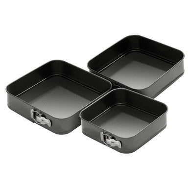 Set Of Three Spring Form Cake Tin