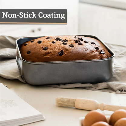 Mari Set Of 3 Spring Form Square Cake Tins