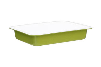 Ecocook Lime Green Roasting Dish