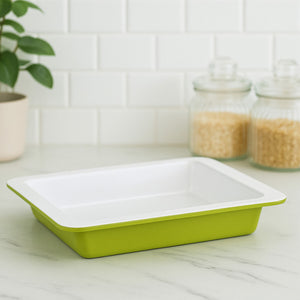 Lime Green Baking Dish | Ecocook