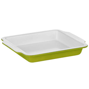 Ecocook Lime Green Carbon Steel Baking Dish