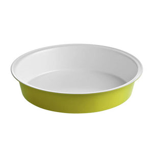 Ecocook Lime Green And White Cake Tin