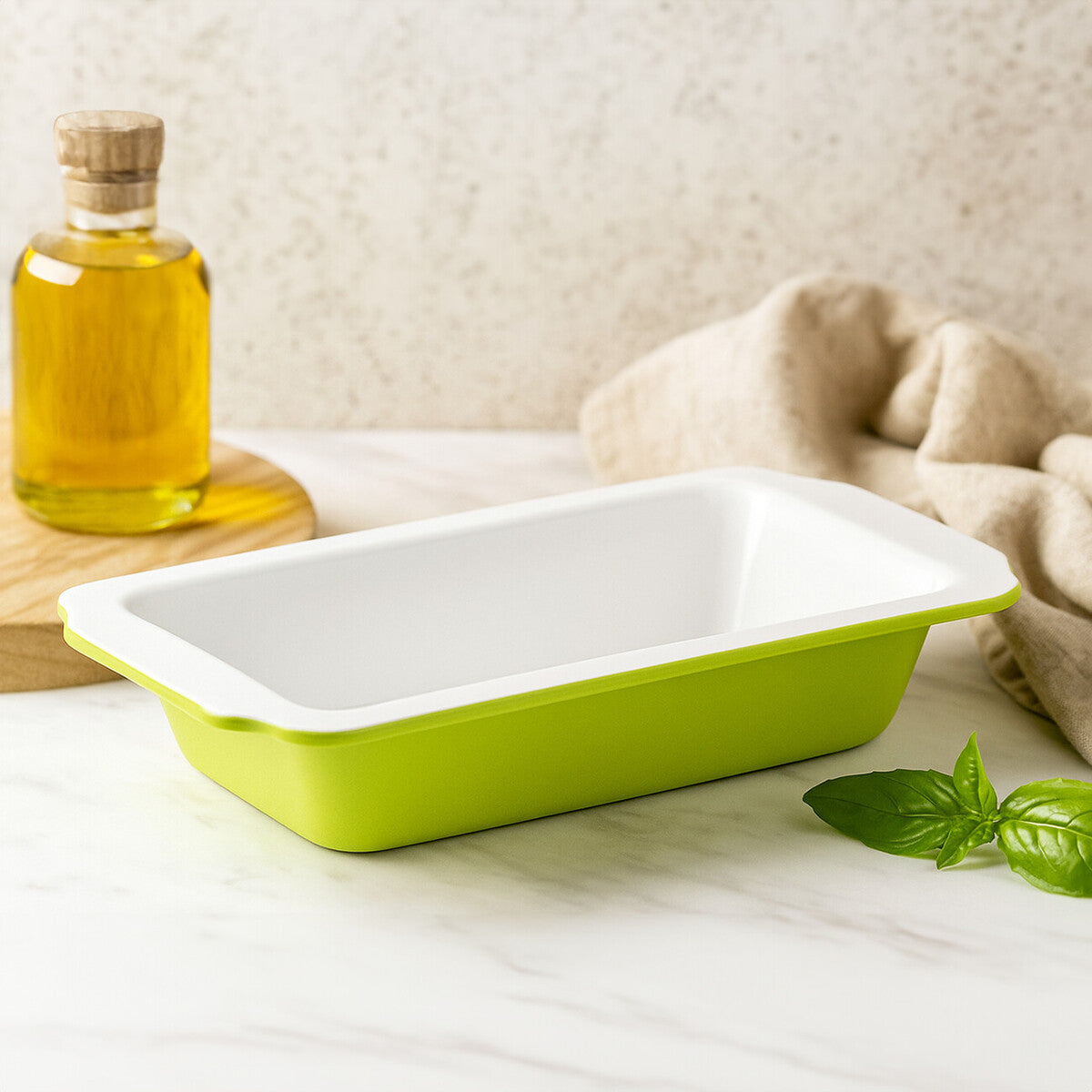 Ecocook Lime Green Loaf Tin