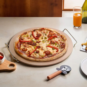 Pizza Stone and Cutter Small Set | Ovenlove