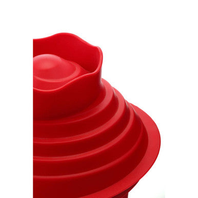 3Pc Red Giant Cupcake Set