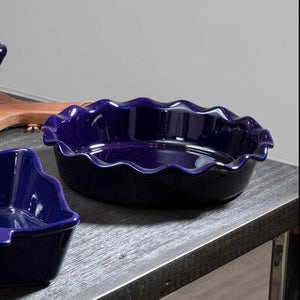 Round Dish with Curved Edges | Modern Retro