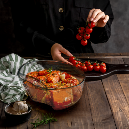 Set Of Three Casserole Dishes
