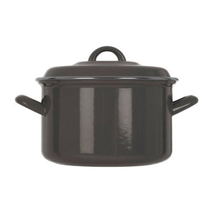 Grey Enamel 20cm Casserole Dish | Porter