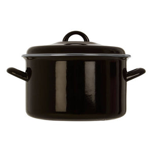 Porter Large Black Casserole Dish