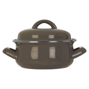 Grey Enamel 12cm Casserole Dish | Porter