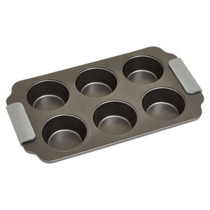 Grey Six Cup Muffin Tray | From Scratch