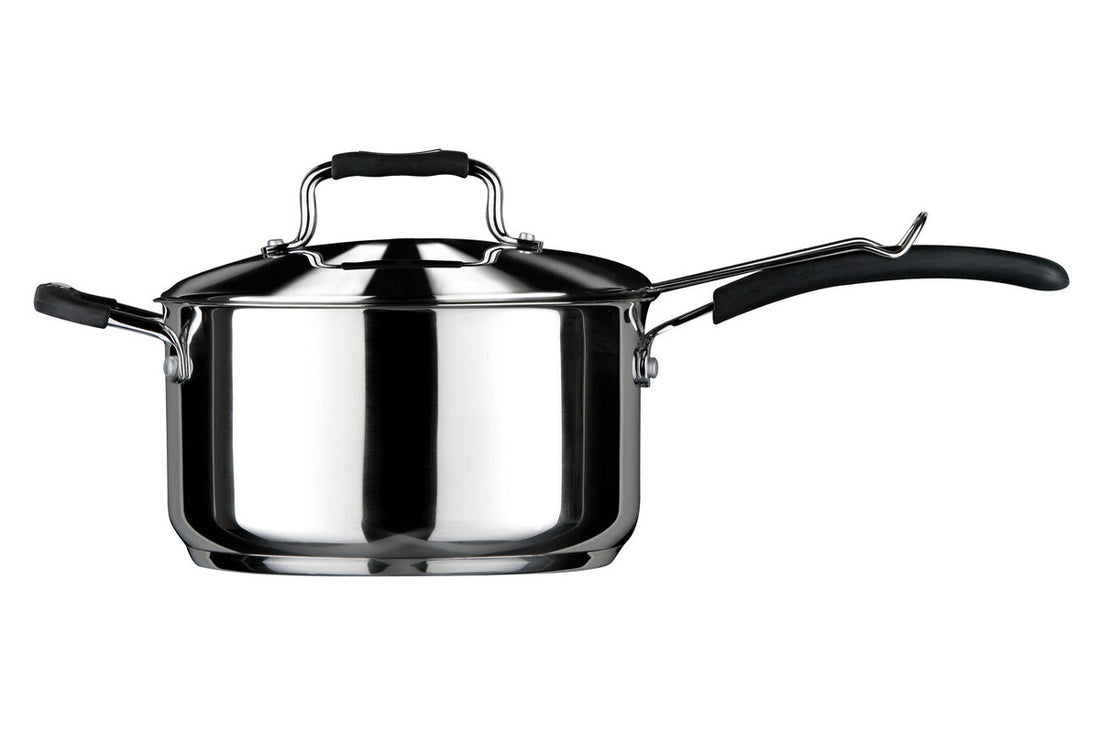 Tenzo 22 cm Stainless Steel Chip Pan with Glass Lid and Wire Basket