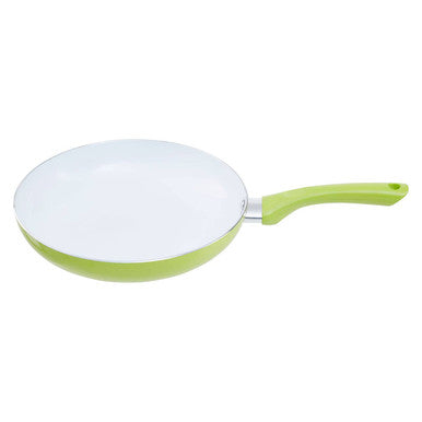 Ecocook 26cm Lime Green Frying Pan with Ceramic Coating