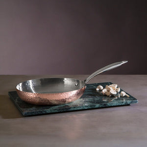 Copper Finish 24 Cm Hammered Frying Pan | Minerva