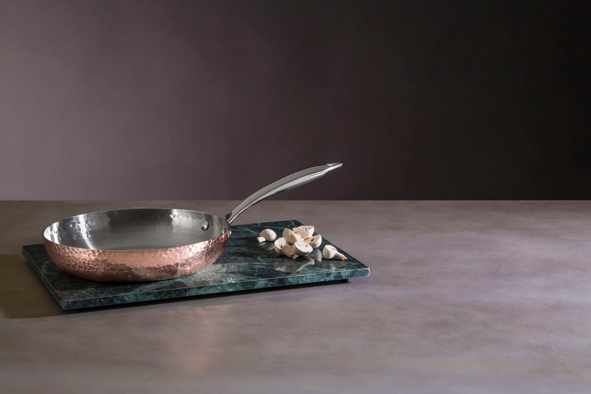 Copper Finish 24 Cm Hammered Frying Pan | Minerva