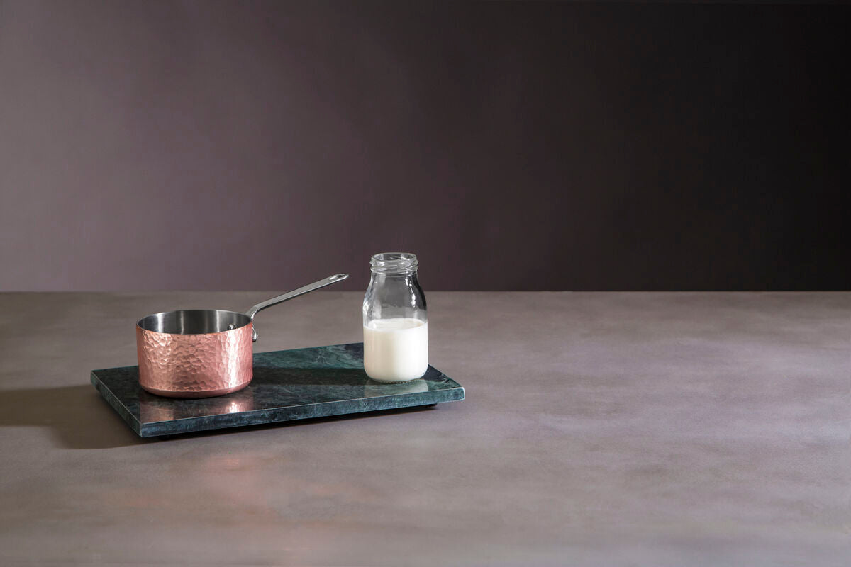 Hammered Copper Finish Mini 10 Cm Milk Pan | Minerva