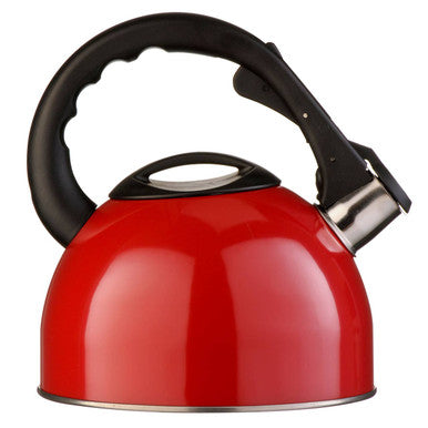 Zion Red 2.5 Ltr Whistling Kettle