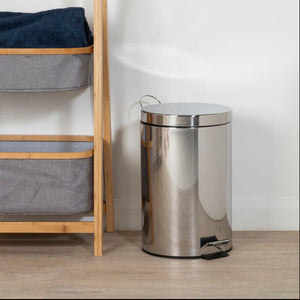Stainless Steel 12 Litre Pedal Bin | Parker