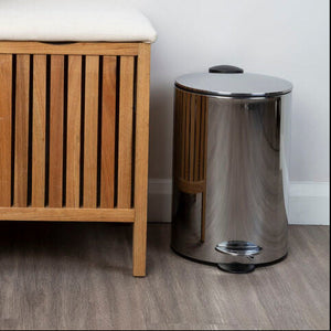 Arden Stainless Steel Pedal Bin with Removable Inner Bucket 12 Litre