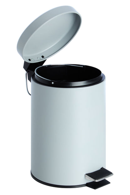 3 Litre Grey Pedal Bin | Parker
