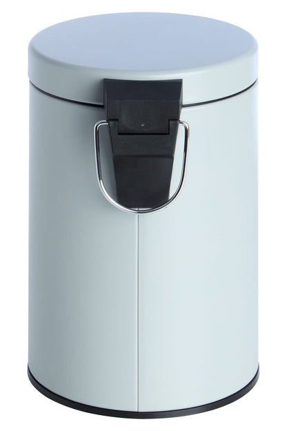 3 Litre Grey Pedal Bin | Parker
