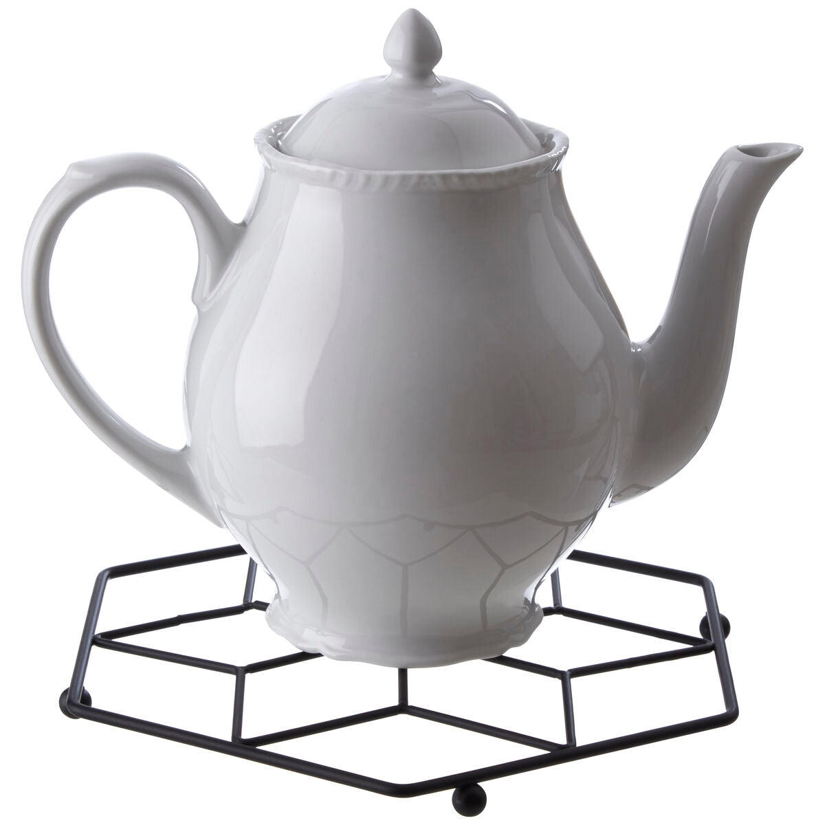 Vertex Contour Matte Black Trivet