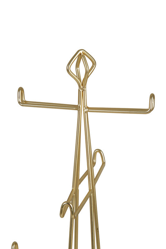 Vertex Contour Matte Gold Mug Tree