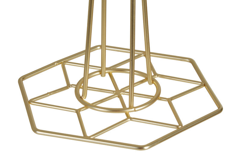 Vertex Contour Matte Gold Mug Tree
