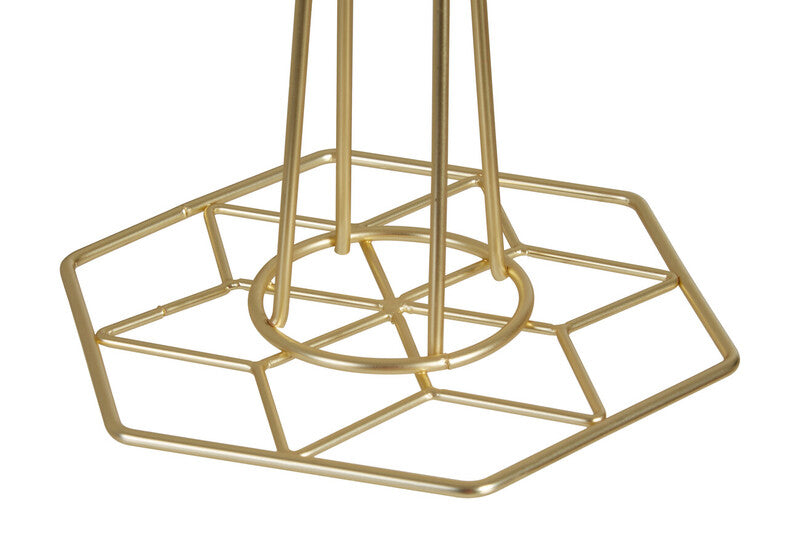 Vertex Contour Matte Gold Mug Tree