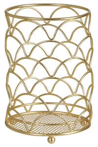 Vertex Deco Matte Gold Utensil Holder