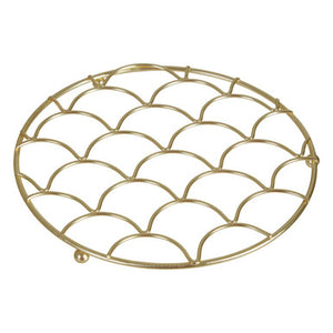 Vertex Deco Matte Gold Trivet