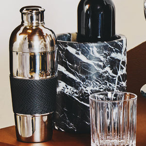 Mixology Silver Finish Cocktail Shaker