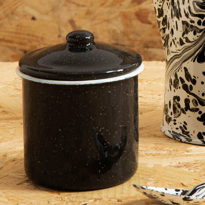Hygge Small Black Canister