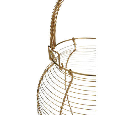 Hygge Gold Finish Egg Basket