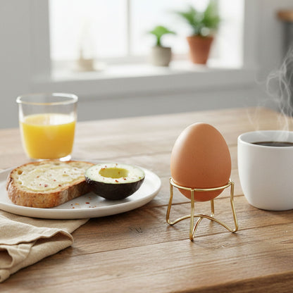 Hygge Single Gold Finish Egg Holder