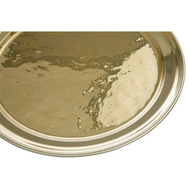 Miressa Large Serving Platein Brass Finish