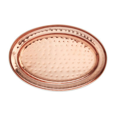 Miressa Small Copper Finish Serving Platter