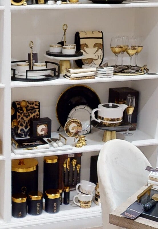 Liberty Black Enamel Finish Bread Bin