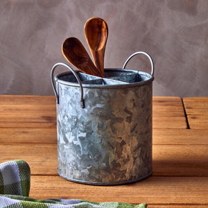 Four Section Galvanised Steel Cutlery Holder | Drummond
